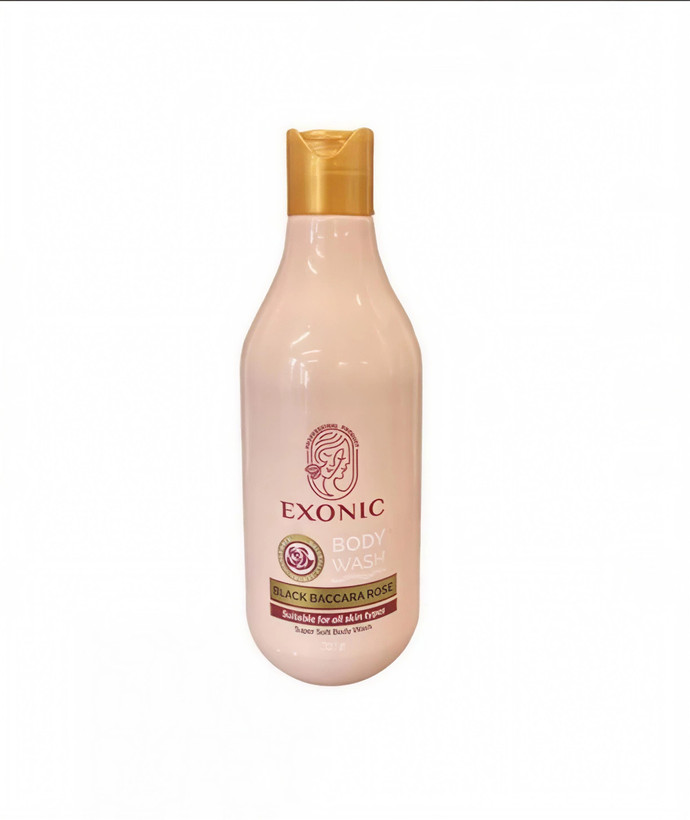 شامپو بدن عصاره رز بلک باکارا ۳۰۰ میل exonic